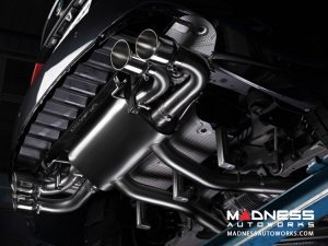 Alfa Romeo Giulia Performance Exhaust - 2.9L QV - Ragazzon - Evo Line - Axle Back - Dual Exit/ Quad Stainless Steel Tips